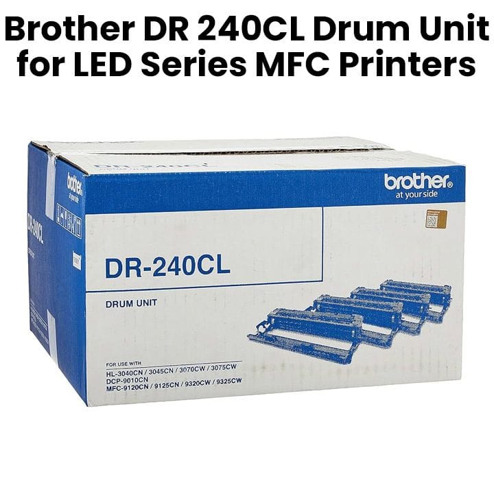 Genuine Brother DR 240CL Drum Unit for LED Series  MFC Printers