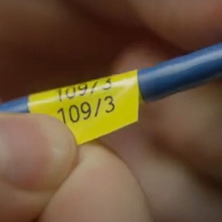 Genuine Brother TZe-FX251 Flexible ID Label Tape