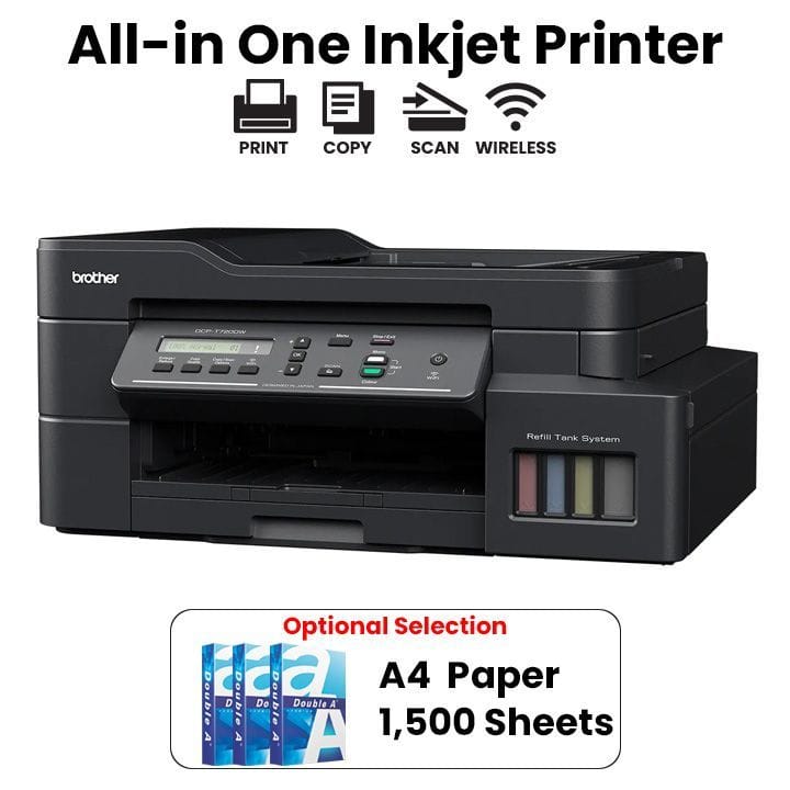 Brother Wireless All in One Ink Tank Printer | DCP-T720DW