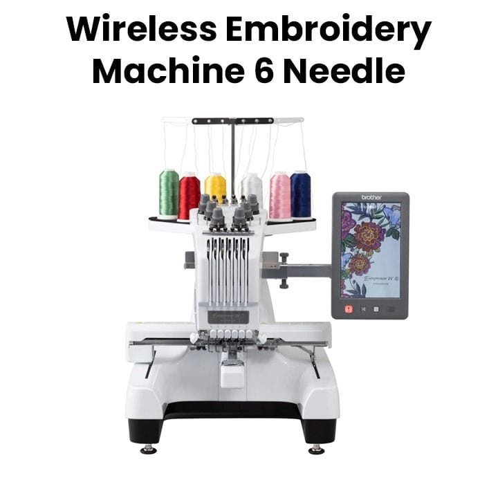 ماكينة تطريز بروذر 6 إبر – PR680WC