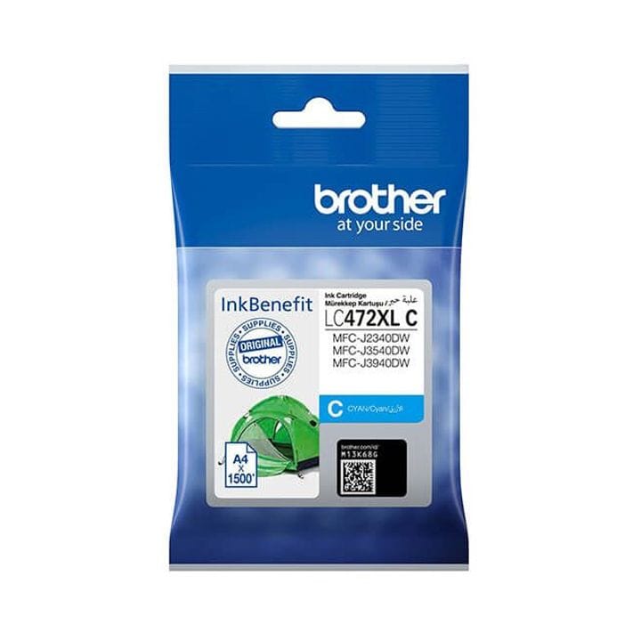 Genuine Brother Super High Yield Cartridge - Cyan | LC472XLC