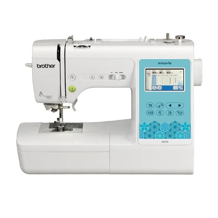Brother Innov-is Sewing Quilting And Embroidery Machine, 135 Built-in Embroidery Patterns, Advanced Needle Threading System - White - M370