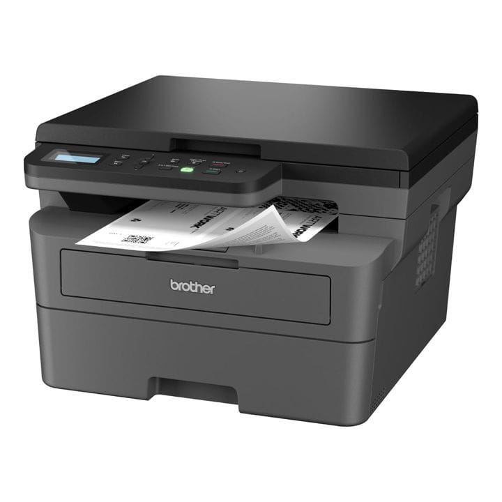 Brother Wireless Mono Laser 3-In-1 Printer, 1 Sheet Manual Feed Slot, Print Speed Up to 34 ppm - Black - DCP-L2625DW