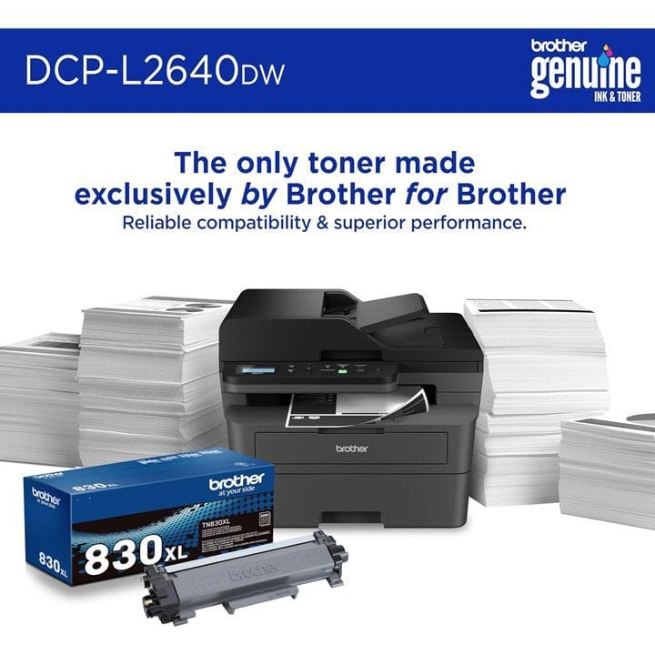 Brother Mono Laser 3-in-1 Printer Wireless | DCP-L2640DW