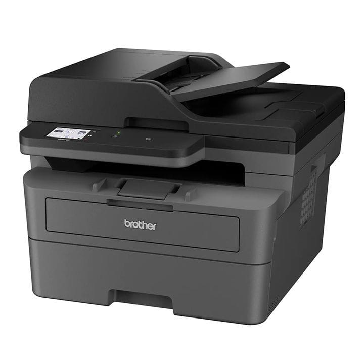 Brother Auto 2-Sided Mono Laser Printer, Up to 34 ppm, Hi-Speed USB, Wired & Wireless Connectivity - Black - MFC-L2885DW