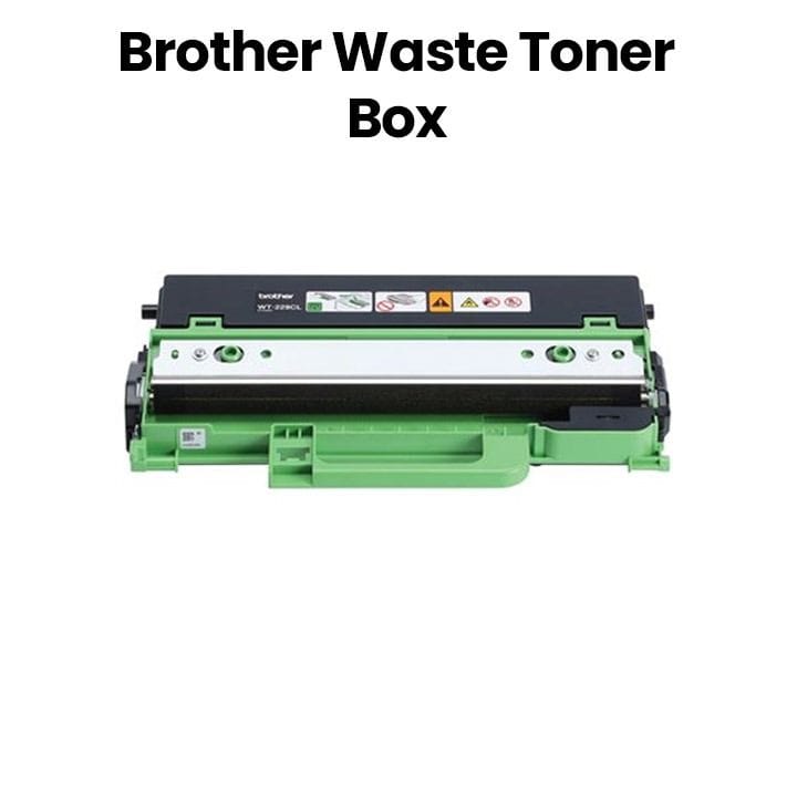 Brother Waste Toner Box, For HL-L32, DCP-L35, MFC-L37, MFC-L8390CDW, Large Capacity, Easy Installation - Black - WT-229CL