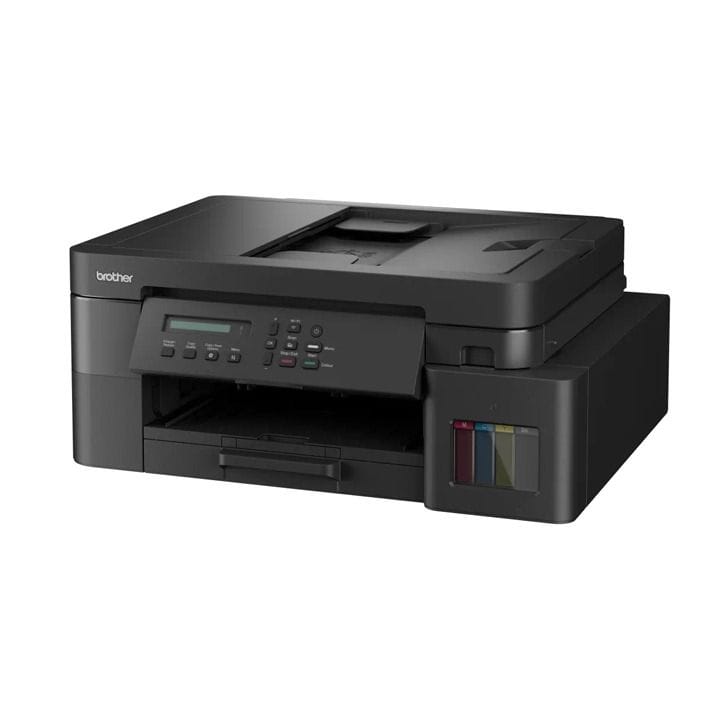 براذر A4 طابعة حبر 3-في-1 مع الطباعة المزدوجة، سلكية/لاسلكية، وADF 20 ورقة | DCP-T830DW