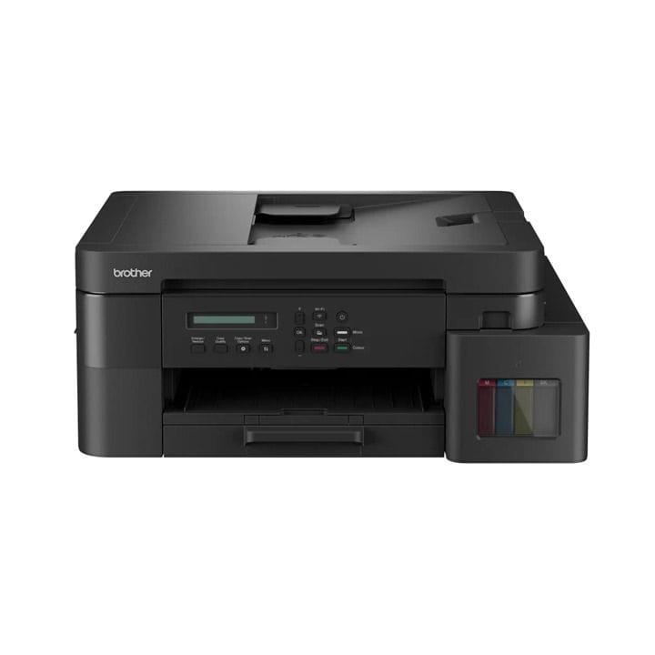براذر A4 طابعة حبر 3-في-1 مع الطباعة المزدوجة، سلكية/لاسلكية، وADF 20 ورقة | DCP-T830DW