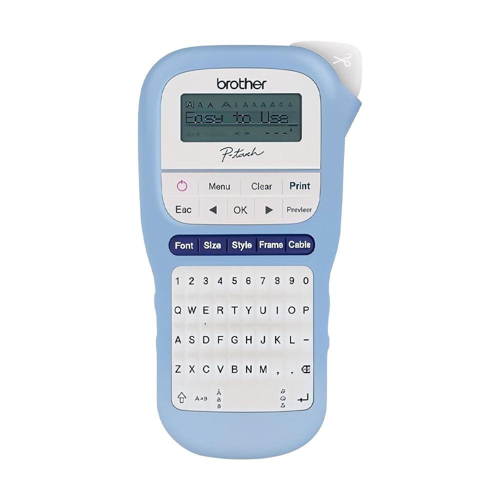 Brother PT-H110LB Laminated Label Printer | Up to 12mm Width | Compact & Portable | Intuitive Easy-to-use Keyboard