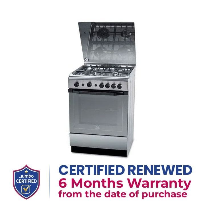 Indesit I6TG1G(X)GH/ 4G+G.Oven-S 60X60 CMS Cooking Range  