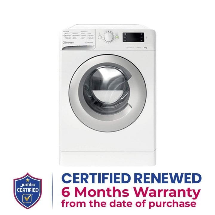 Indesit MTWE 81483 WS GCC 8kg Freestanding Front Loading Washing Machine