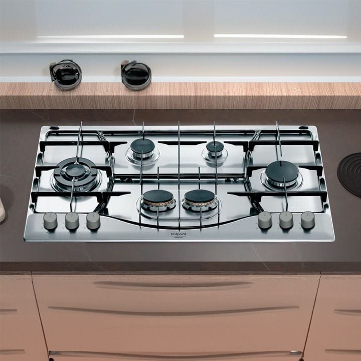 Ariston 90cm 6-Gas Burner Hob | PHN962/TX/IX/QA