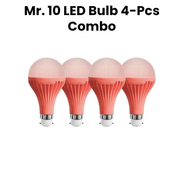 Mr. Light Mr. 10 LED Bulb 4-Pcs Combo