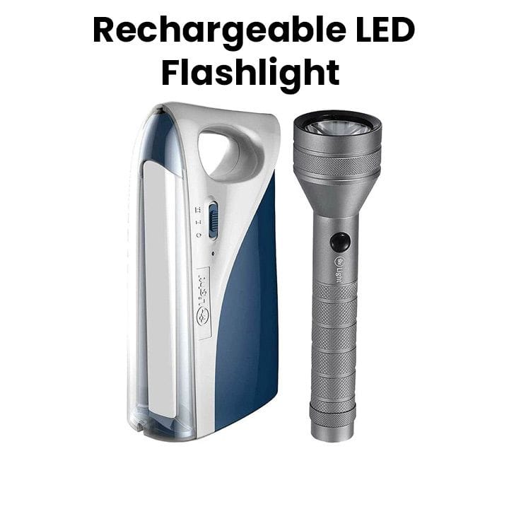 Mr.Light MR.68 Rechargeable Lantern + Rechargeable LED Flashlight