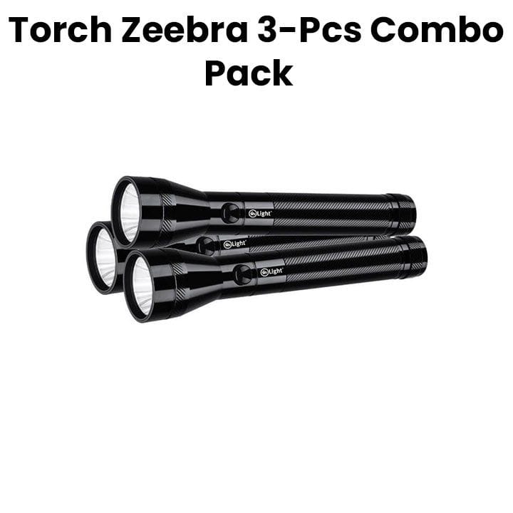 Mr. Light Torch Zeebra 3-Pcs Combo Pack | MR 222