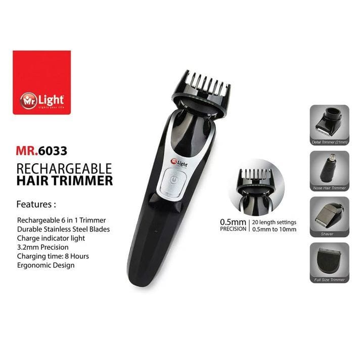 Mr. Light 6-in-1 Hair Trimmer | MR 6033