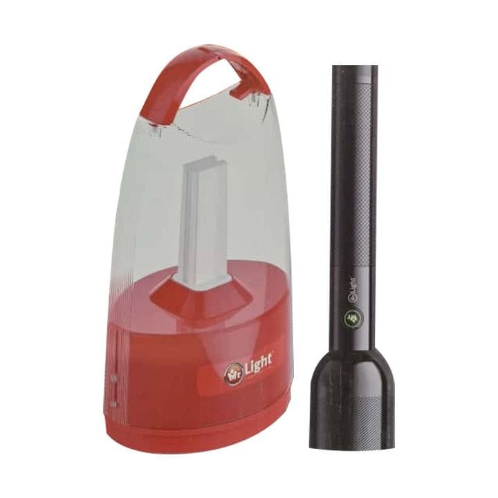 مستر لايت عبوة مكونة من كشاف يدوي + مصباح طوارئ ‏|‏ MRGD 3601