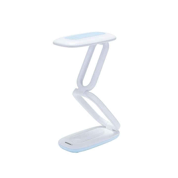 Mr. Light LED Rechargeable Table Lamp 4W, Touch Control And Stepless Dimming, Rechargeable Battery, Portable And Foldable - White - MR6600