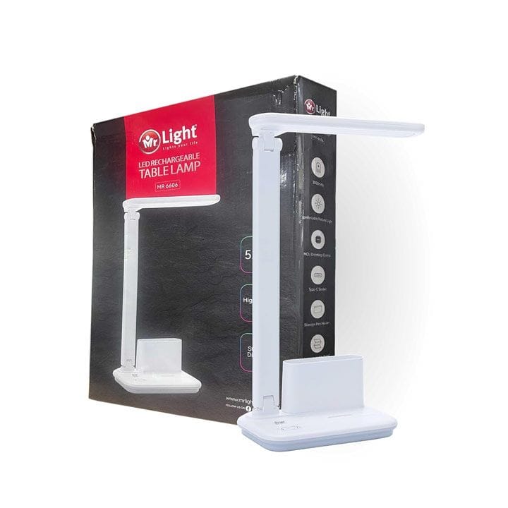 Mr Light Table Lamp - White | MR 6605