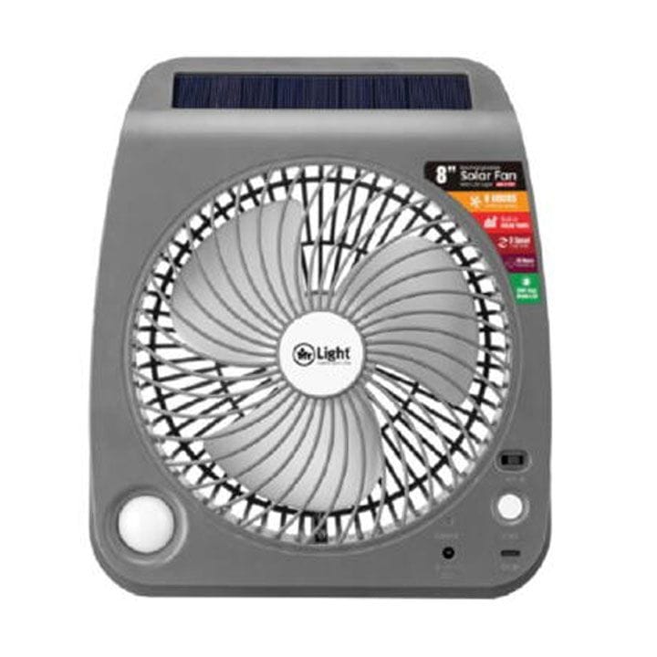 Mr. Light Rechargeable Fan | White | MR 700