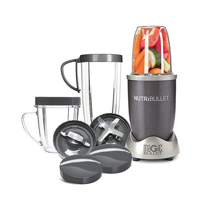 NutriBullet Smoothie Maker 600W – 9-Piece Personal Blender Set for Smoothies, Shakes & Juicing, Powerful Compact Mixer,  NBR-1212M