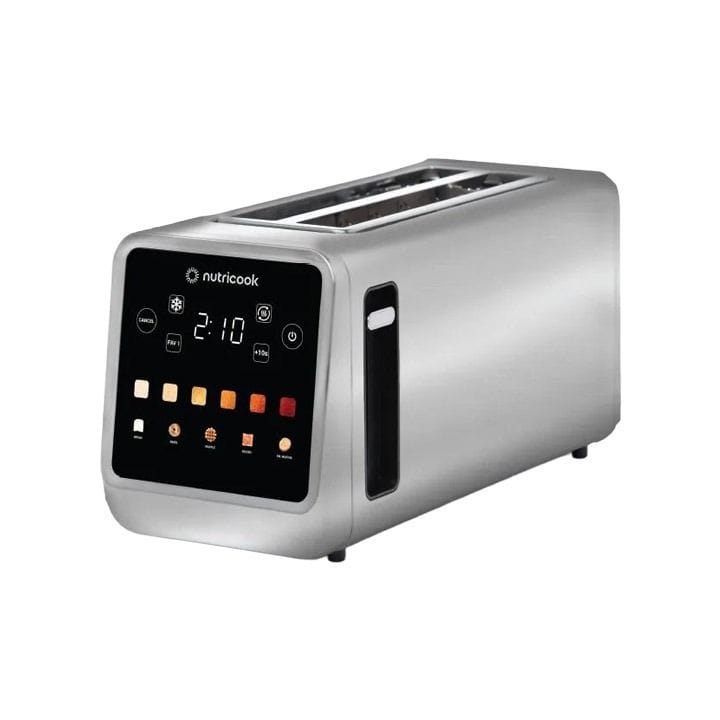 Nutricook 4-Slice Digital Toaster + NutriBullet 600W Smoothie Maker + Nutricook Digital Kitchen Scale Eko - Breakfast Essentials Bundle (301006000000082 + 301006000000009 + 301006000000030)