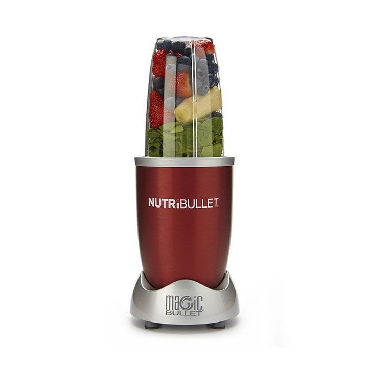 NutriBullet Smoothie Maker 600W – 9-Piece Personal Blender Set for Smoothies & Healthy Drinks, Compact Juice Blender,  NBR-1212R