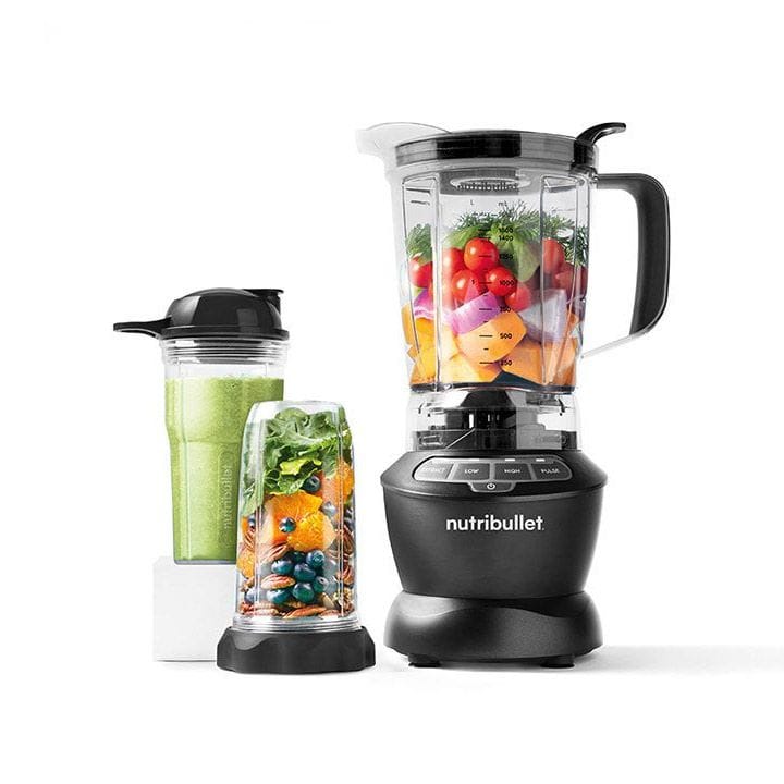 NutriBullet Blender Combo 1000W – Multi-Function Blender with Cups & Pitcher for Smoothies, Juices & Ice Crushing,  NBC-0910B