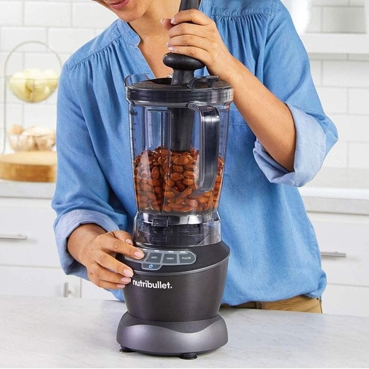 NutriBullet Blender Combo 1000W – Multi-Function Blender with Cups & Pitcher for Smoothies, Juices & Ice Crushing,  NBC-0910B