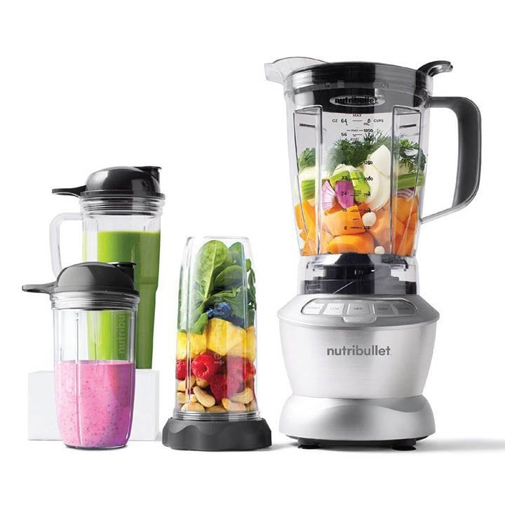 NutriBullet Full Size Blender Combo 1200W – High Performance Kitchen Blender for Smoothies, Frozen Drinks & Ice Crushing,  NBC-1110A