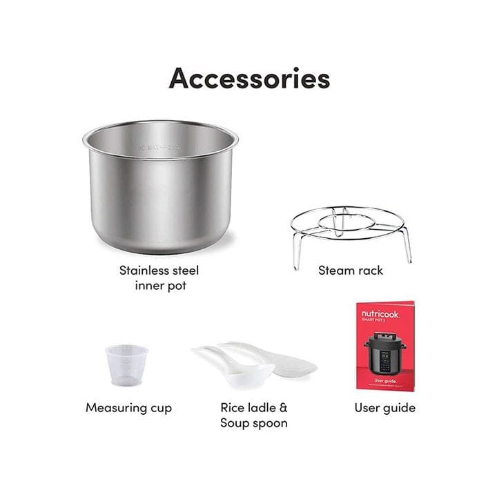 قدر ضغط ذكي نوتري كوك 8 لتر | NC-SP208K