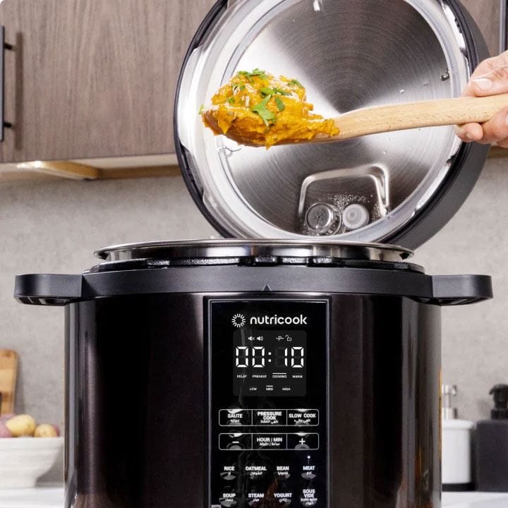 Nutricook Smart Pot 2 Electric Pressure Cooker 8L, Large Capacity Digital Multi Cooker for Fast Healthy Cooking | NC-SP208K