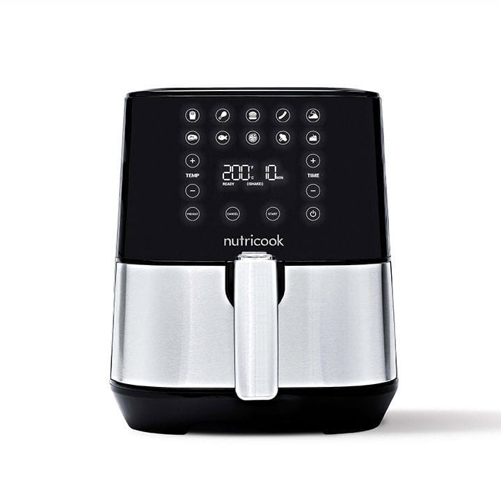NutriCook Rapid Air Fryer 5.5L 1700W, Large Capacity Digital Air Fryer for Healthy Oil-Free Cooking, Fry Bake Roast | NC-AF205