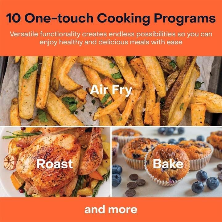 مقلاة هوائية نوتري كوك 5.5 لتر 1700 واط | NC-AF205