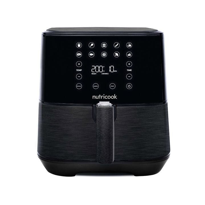 Nutricook Rapid Air Fryer 5.5L 1700W, Large Capacity Digital Air Fryer for Healthy Oil-Free Cooking, Fry Bake Roast | NC-AF205K