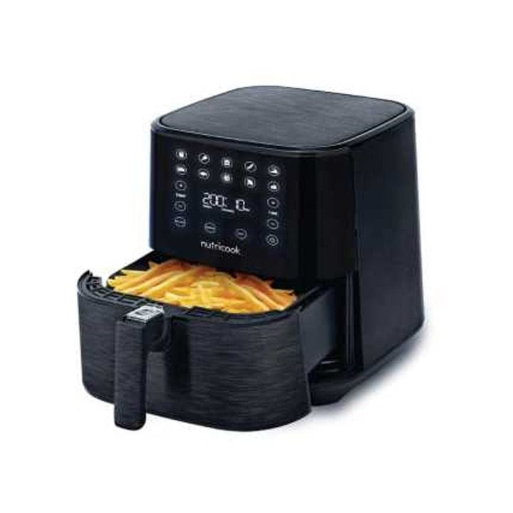 Nutricook Rapid Air Fryer 5.5L 1700W, Large Capacity Digital Air Fryer for Healthy Oil-Free Cooking, Fry Bake Roast | NC-AF205K