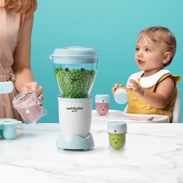 خلاط طعام للأطفال نوتري بوليت طقم 18 قطعة 0.95 لتر 200 واط | NBY-1812
