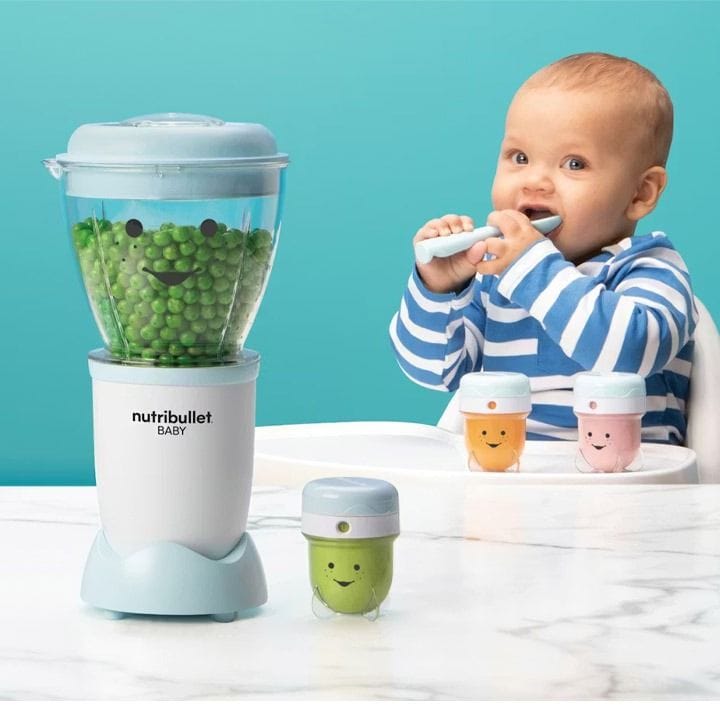 خلاط طعام للأطفال نوتري بوليت طقم 18 قطعة 0.95 لتر 200 واط | NBY-1812