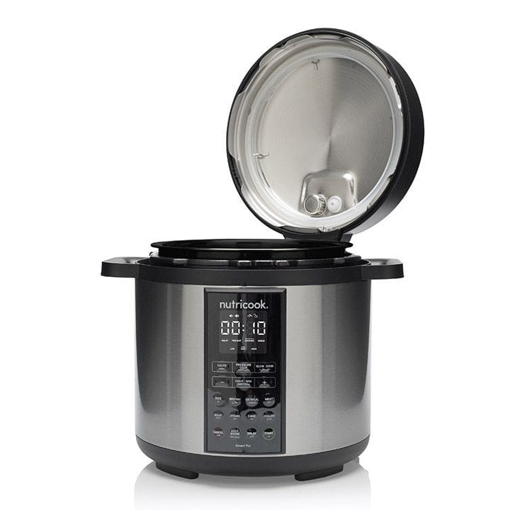 Nutricook Smart Pot 2 Electric Pressure Cooker 6L 9-in-1 1000W, Digital Multi-Function Cooker for Fast Healthy Cooking | NC-SP204A
