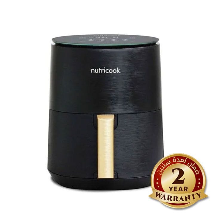 Nutricook 3L Air Fryer Mini – Compact Countertop Design, Rapid Hot Air Technology, Healthy Oil-Free Frying for Everyday Meals - Black | NC-AF103K