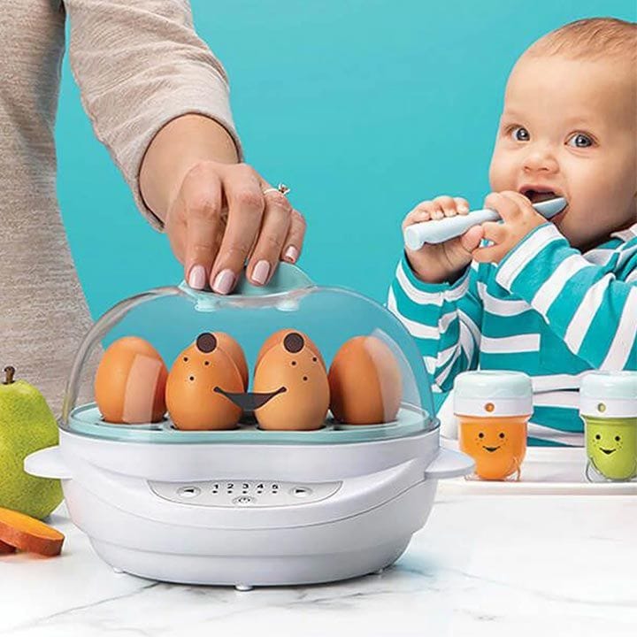 NutriBullet Baby Turbo Steamer – 6-Piece Baby Food Steamer & Prep Set for Healthy Weaning Meals, Easy Cooking System,  BSR-0812