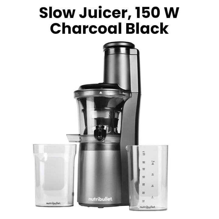 NutriBullet Slow Juicer 150W – Cold Press Juicer for Fruits & Vegetables, Nutrient-Rich Juice Extraction,  NB-SJ300 / NBJ-300