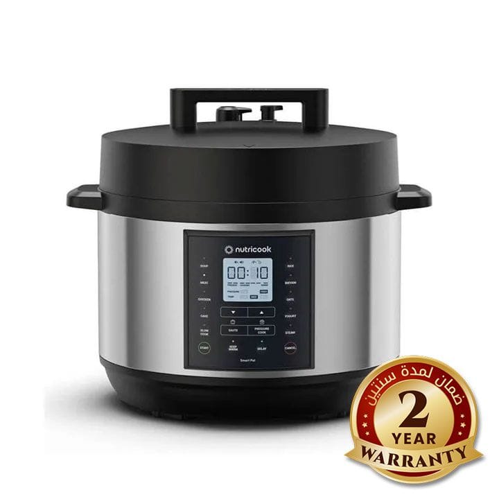 Nutricook 9-in-1 Smart Pot 2 Plus Electric Pressure Cooker 9.5L 1500W, Large Capacity Digital Multi Cooker | NC-SP210L
