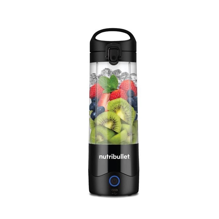 NutriBullet Portable Blender USB-C Rechargeable, Personal Blender for Smoothies & Shakes, Travel Friendly Compact Design – NB-PB475K
