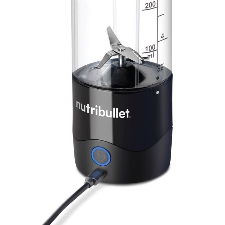 NutriBullet Portable Blender USB-C Rechargeable, Personal Blender for Smoothies & Shakes, Travel Friendly Compact Design – NB-PB475K