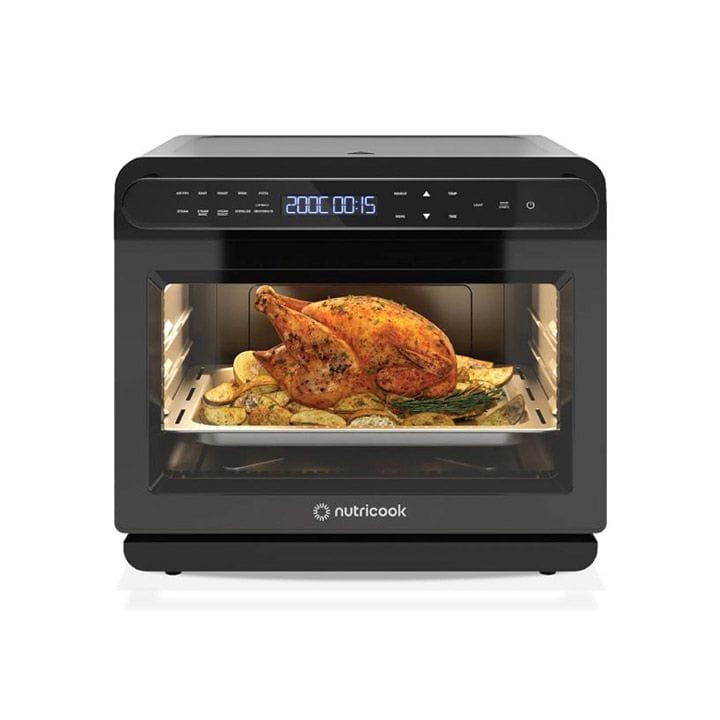 Nutricook Steami 24L Steam & Air Fryer Oven – Steam + Air Fry Cooking, Large Capacity Multi-Function, Healthy Oil-Free Meals | NC-ST01K