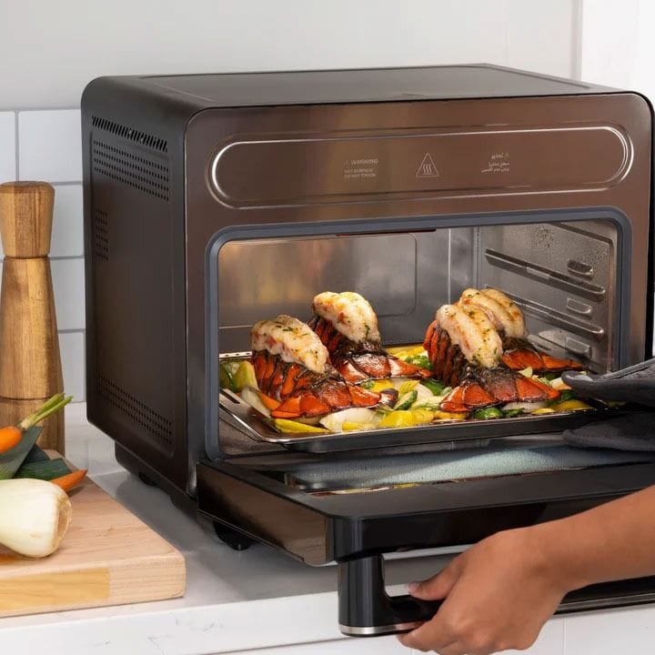 Nutricook Steami 24L Steam & Air Fryer Oven – Steam + Air Fry Cooking, Large Capacity Multi-Function, Healthy Oil-Free Meals | NC-ST01K