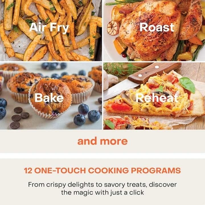 مقلاة هوائية نيوتريكوك ديو ٢ برؤية – السعة ٨٫٥ لتر | NC-AFD185V