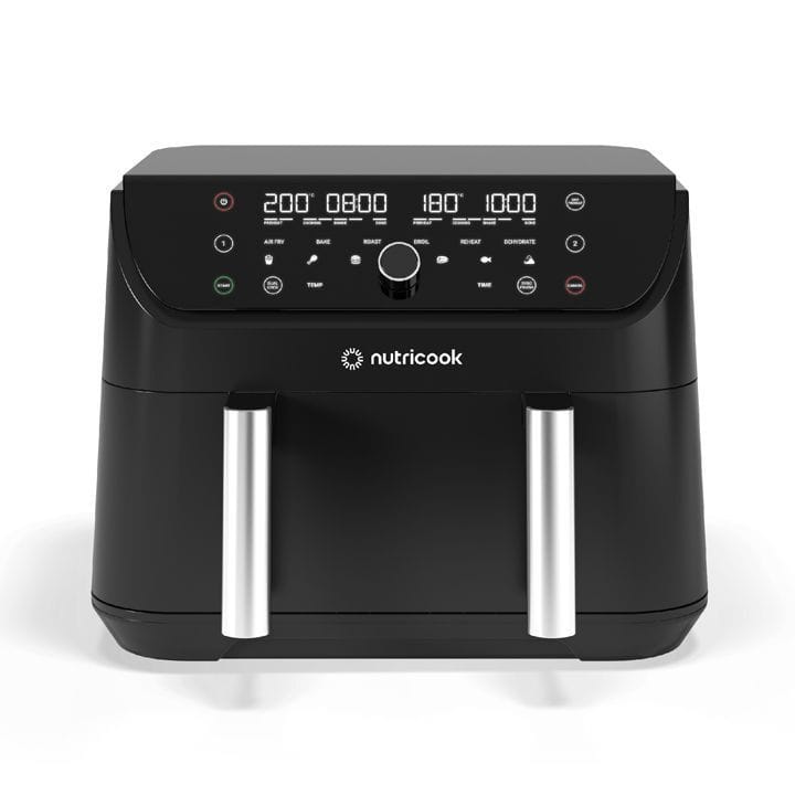 مقلاة هوائية نيوتريكوك ديو ٢ فليكس زون – السعة ٨٫٥ لتر | NC-AFD285