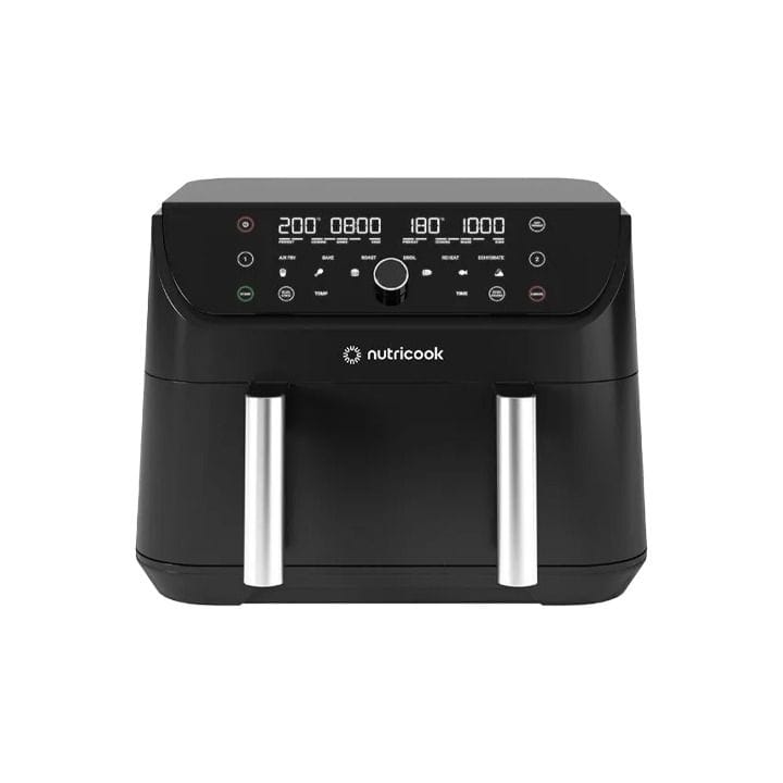 Nutricook Duo Flexzone Air Fryer 8.5L + Nutricook Contact Grill 2000W - Nutricook Duo Cooking Bundle (301006000000072 + 301006000000130)